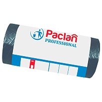 Мешки для мусора 60 л, черные, в рулоне 50 шт., ПНД, 6,2 мкм, 800х600 мм, PACLAN Professional, 604078 в Орле