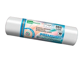 Мешки для мусора 360 л, белые, в рулоне 10 шт., ПВД 65 мкм, 1400х1000 мм, PREMIUM+, 3601015302 в Орле Мешки для мусора 360 л, белые, в рулоне 10 шт., ПВД 65 мкм, 1400х1000 мм, PREMIUM+, 3601015302 в Орле