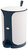 Контейнер для мусора Sтилъ с педалью 11 л синий 11 синий в Орле