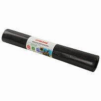 Мешки для мусора 240 л, черные, в рулоне 10 шт., ПВД 50 мкм, 1400х900 мм, LAIMA, 605337 в Орле