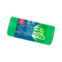 Мешки для мусора 20 л, биоразлагаемые, зеленые, в рулоне 30 шт., ПНД, 8 мкм, 500х400 мм, БИО, МБ2097 (МНБ 20-30ж) в Орле Мешки для мусора 20 л, биоразлагаемые, зеленые, в рулоне 30 шт., ПНД, 8 мкм, 500х400 мм, БИО, МБ2097 (МНБ 20-30ж) в Орле