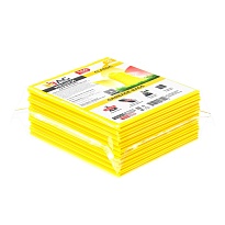 Мешки для мусора 160 л, желтые, в пачке 10 шт., ПВД, 40 мкм, 900х1100 мм, i-Bag в Орле Мешки для мусора 160 л, желтые, в пачке 10 шт., ПВД, 40 мкм, 900х1100 мм, i-Bag в Орле