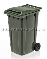 Контейнер для мусора 240 л зеленый облегченный 240 зеленый в Орле
